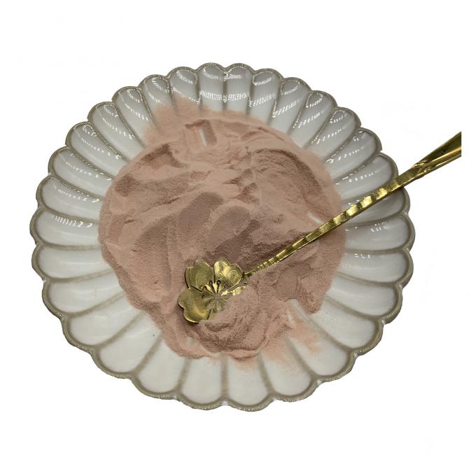 สาขารักษาสุขภาพส่วนหนึ่ง Freeze สับสตรอเบอรี่แห้ง 99% สีชมพูอ่อน 0